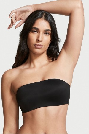 Victoria's Secret Love Cloud Smooth Lightly Gefütterte Non Wired Strapless Bra Schwarz | 074-YORULE