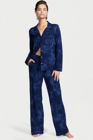 Victoria's Secret Modal Long Pyjamas Grau | 295-JBESDO