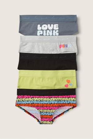 Victoria's Secret Multipack Hipster Knickers Weiß | 074-XFINMQ