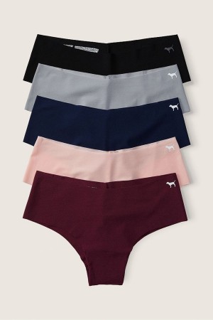 Victoria's Secret No-Show No Show Cheeky Knickers 5 Pack Rosa | 701-EVGQCD