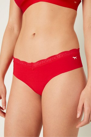 Victoria's Secret No-Show No Show Cheeky Knickers Rot | 480-NKOVMW