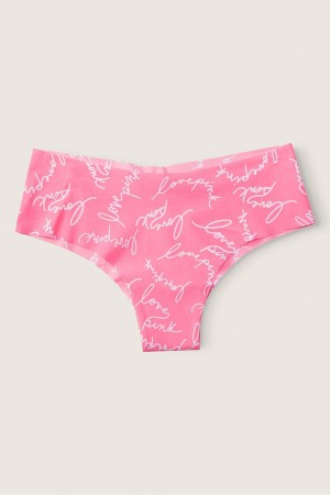 Victoria's Secret No-Show No Show Cheeky Knickers Rosa Rosa | 593-EWMAOI