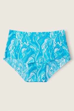 Victoria's Secret No-Show No Show Kurzes Knickers Blau | 864-TNXWHJ
