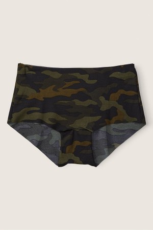 Victoria's Secret No-Show No Show Kurzes Knickers Camouflage Grün | 321-QNFYOU
