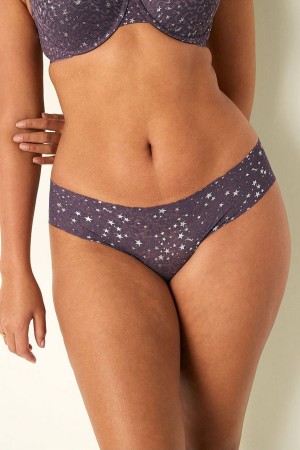 Victoria's Secret No-Show No Show Soft Spitze Cheekster Knickers Lila | 576-PTOGFA