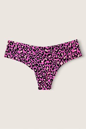 Victoria's Secret No-Show No Show Tanga Knickers Rosa | 674-TRKGIM