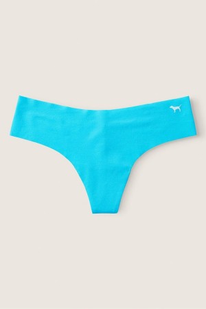 Victoria's Secret No-Show No Show Tanga Knickers Blau | 106-OSDTGV