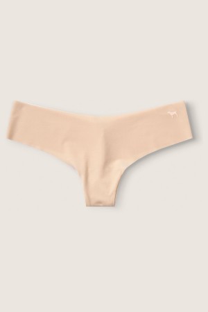 Victoria's Secret No-Show No Show Tanga Knickers Beige | 580-TDAXUC