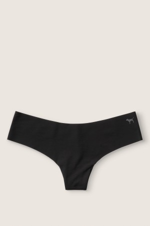 Victoria's Secret No-Show No Show Tanga Knickers Schwarz | 874-RVHWLK