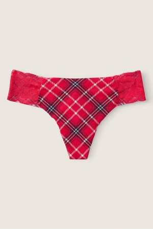 Victoria's Secret No Show Tanga Knicker Grau | 978-KFMEUV