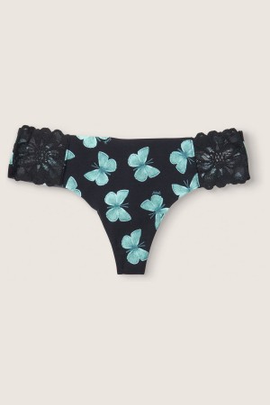 Victoria's Secret No Show Tanga Knickers Rosa | 764-KLPJEU