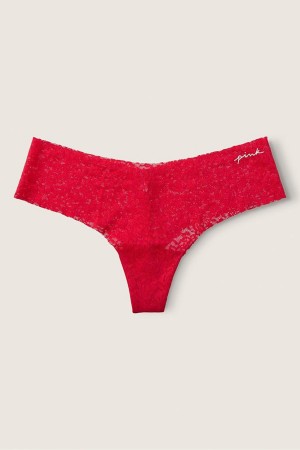 Victoria's Secret No Show Tanga Spitze Knickers Blau | 945-LWCOJD