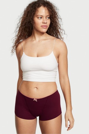 Victoria's Secret Period Pants Period Kurzes Knickers Rot | 894-EHLKDX