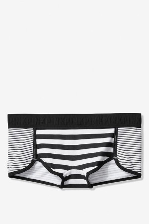 Victoria's Secret Ruched Front Bikini Bottoms Schwarz | 592-ICULQD