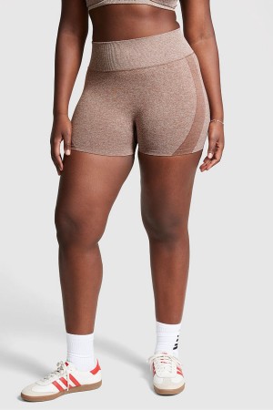 Victoria's Secret Seamless High Taille Kurzes Schwarz | 397-PQFDUZ