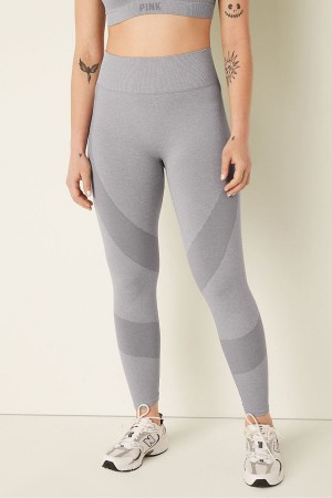 Victoria's Secret Seamless High Taille Legging Grau | 859-NBLRYX