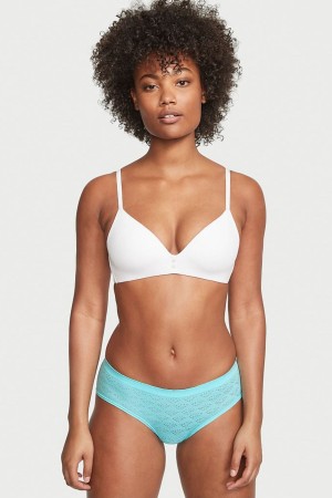 Victoria's Secret Seamless Hipster Knickers Blau | 173-IFXQHL