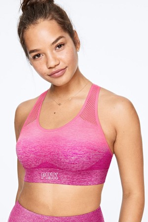 Victoria's Secret Seamless Lightly Gefütterte Sports Bra Beach Orchid Wave Tie Dye | 057-FEGCNH