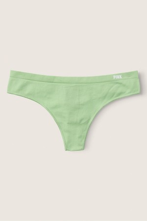 Victoria's Secret Seamless Tanga Knicker Soft Jade | 860-OULJXM