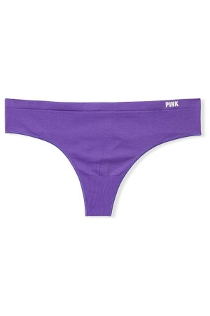 Victoria's Secret Seamless Tanga Knickers Amber Clay | 982-WTZKFA