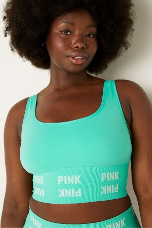 Victoria's Secret Seamless Unlined Low Impact Bra Grün | 865-MGJECK