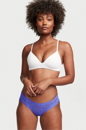Victoria's Secret Sexy Illusions by Victorias Secret Mesh No Show Cheeky Knickers Schwarz | 984-TUYOCG