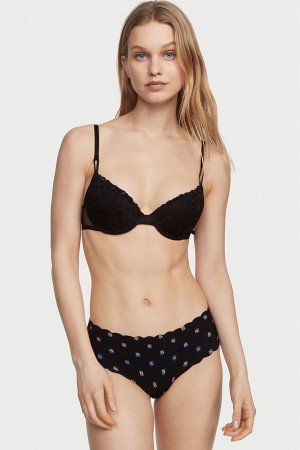 Victoria's Secret Sexy Illusions by Victorias Secret No Show Cheeky Knickers Blau | 268-SBUQYX