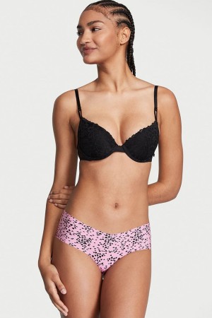 Victoria's Secret Sexy Illusions by Victorias Secret No Show Cheeky Knickers Schwarz | 031-VLDEHZ
