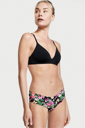 Victoria's Secret Sexy Illusions by Victorias Secret Smooth No Show Hipster Knickers Schwarz | 489-ULFBHI