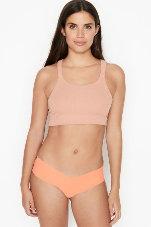 Victoria's Secret Sexy Illusions by Victorias Secret No Show Spitze Hipster Knickers Aprikose | 169-MLTGYR