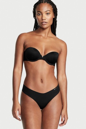 Victoria's Secret Sexy Illusions by Victorias Secret Smooth Lightly Gefütterte Multiway Strapless Bra Schwarz | 039-CZWIEH