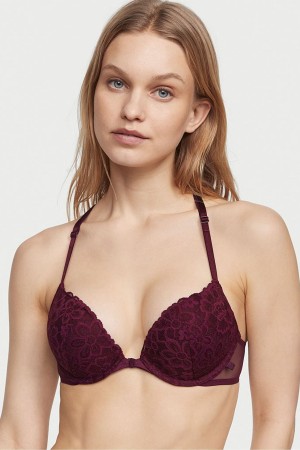Victoria's Secret Sexy Tee Spitze Front Befestigung Lightly Gefütterte T-Shirt Bra Schwarz | 692-KONSJU