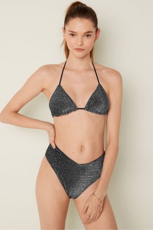 Victoria's Secret Shimmer Push Up Bikini Top Rosa | 543-NHWGDI