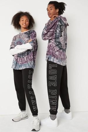 Victoria's Secret Shine Oversized Kurzes Sleeve T-Shirt Dunkelgrau | 290-SFIZVK