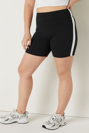 Victoria's Secret Soft Ultimate Stripe High Taille 6 Bike Kurzes Blau | 896-JABPXW
