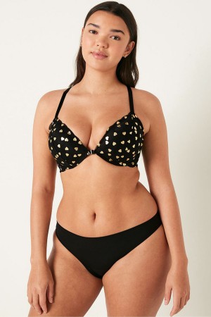 Victoria's Secret Spitze Front Befestigung Push Up Bra Weiß | 095-OHCGFQ