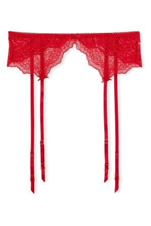 Victoria's Secret Spitze Suspenders Schwarz | 495-KIROTC