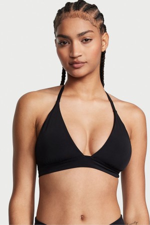 Victoria's Secret Swim Bikini Top Schwarz | 591-UPFYVN