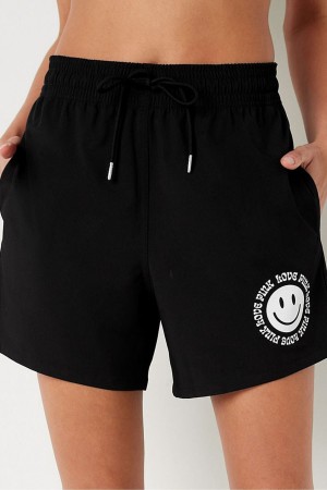 Victoria's Secret Swim Shorts Schwarz | 371-BLHPQW