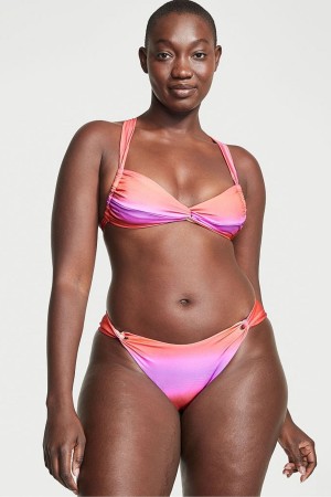 Victoria's Secret Twist Multiway Halterneck Bikini Top Lila | 471-WLRCMX