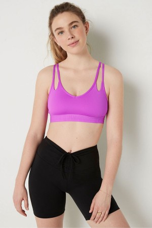 Victoria's Secret Ultimate Riemchen Back Lightly Gefütterte Bra Blau | 463-FIATSP