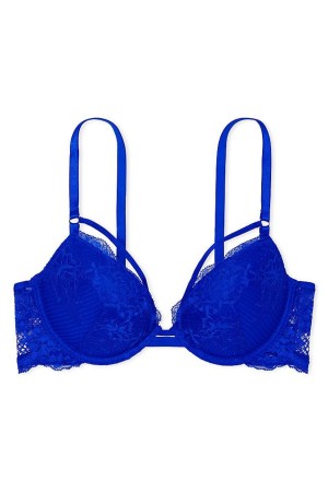 Victoria's Secret Very Sexy Riemchen Fishnet Spitze Bra Schwarz | 043-ABKZDL