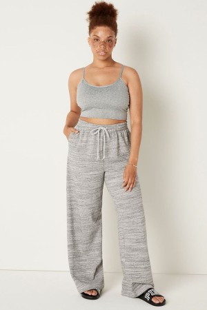 Victoria's Secret Weite Leg Jogger Schwarz | 857-AJOSVC